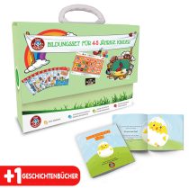 Kind-Akademie-Bildungsset-fuer-4-5-Jaehrige-dazu-1-Lara-Geschichtenbuch-1