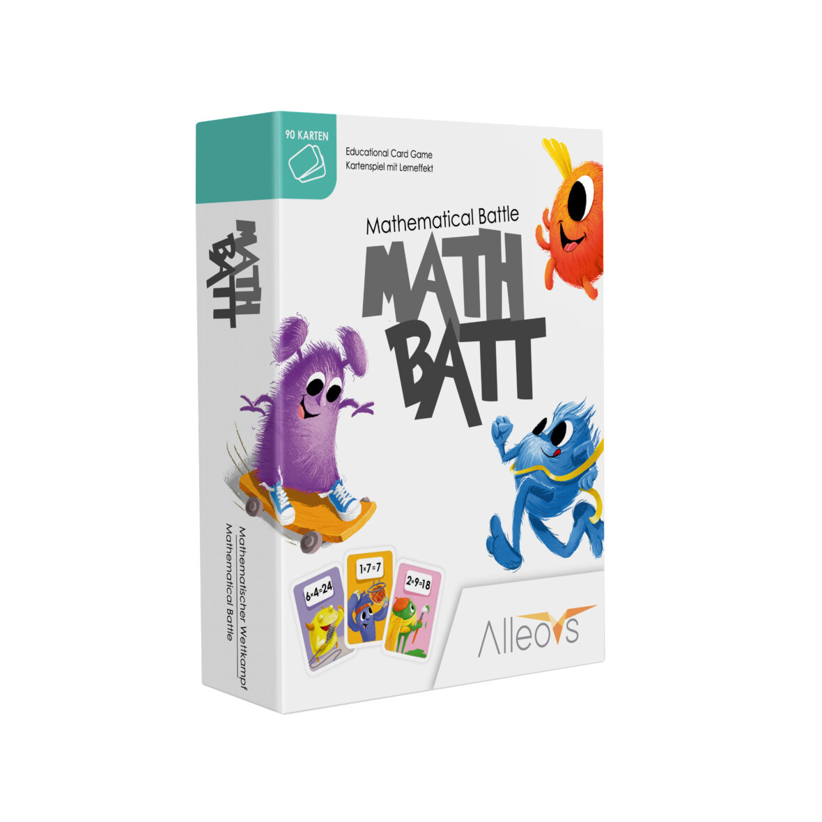 ALLEOVS® Math-Batt – Einmaleins Spiel